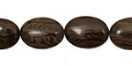 Antique Jasper Flat Oval 18x13mm