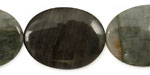 Eagle Eye Jasper Flat Oval 30x22mm