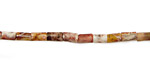 Rosetta Lace Agate Small Tube 5x3mm