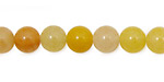Yellow Jade (nat.) Round 8mm