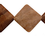 Madagascar Petrified Wood Diamond 32mm
