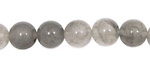 Natural Silver Quartz Round 10mm