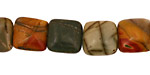 Brazil Wild Horse Jasper Puff Square 12mm