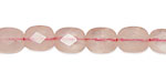 Rose Quartz Faceted Pillow 10x8mm
