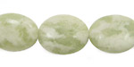 Peace Jade Flat Oval 20x15mm