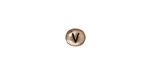 TierraCast Antique Rhodium (plated) Alphabet Bead 