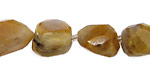 Chalcedony Faceted Nugget 15-25x11-15mm