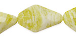 Natural Lemon Jade Faceted Arrowhead 30-32x20mm