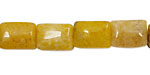 Natural Yellow Agate Thin Pillow 14x10mm