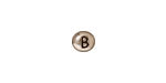 TierraCast Antique Rhodium (plated) Alphabet Bead