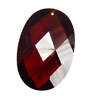 Garnet Faceted Oval 20x30mm