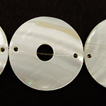 Shell Hollow 2-Hole Coin 36mm