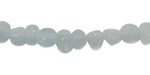 Aquamarine Mini Tumbled Nuggets 4-7x5-8mm