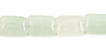 African Prehnite Thin Pillow 14x10mm