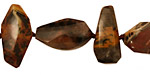 Pilbara Jasper Faceted Nugget 10-20x10-18mm