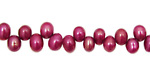 Berry Pink Dancing Drops 6.5-8mm