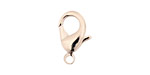 Silver (plated) XL Lobster Clasp 18x11mm