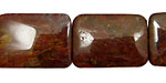 Red Pietersite Thin Pillow 25x18mm