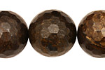 Bronzite Faceted Round 22mm