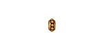TierraCast Antique Gold (plated) Beaded Heishi w/ Rings 6mm