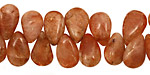 Sunstone Flat Teardrop 7-9x10-15mm