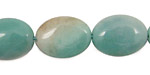 China Variscite Flat Oval 20x15mm