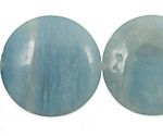 Amazonite Puff Coin 35mm