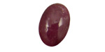 Ruby Freeform Cabochon 14-24x20-25mm
