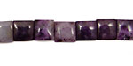 Purple Crazy Lace Agate Puff Square 8mm