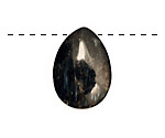Astrophylite Flat Teardrop 18x25mm