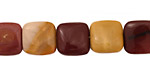 Mookaite Puff Square 12mm