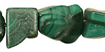 Malachite Rough Nuggets 14-20x10-18mm