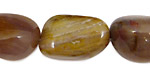 Brazil Petrified Wood Tumbled Nugget 18-30x16-20mm