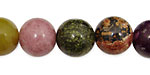 Multi Gemstone Round 14mm