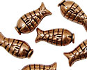 Antique Copper Fish 20x9mm
