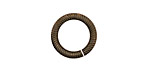 Gunmetal (plated) Etched Jump Ring 16mm