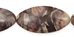 Porcelain Jasper Horse Eye 40x20mm