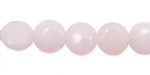 Pink Opalite (syn.) Puff Coin 12mm
