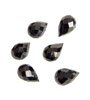 Onyx Faceted Teardrop 6x9mm