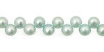 Azure Dancing Button 6-6.5mm