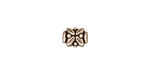 TierraCast Antique Silver (plated) Leaf Bead 8x6mm