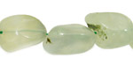 Green Tourmilated Quartz Tumbled Nugget 16-20x13-20mm