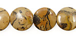 Madagascar Leopardskin Puff Coin 16mm