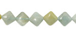 Aquamarine (multi) Diamond 10mm