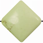 Lemon Chrysoprase Diamond Pendant 50mm