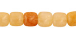 Yellow Jade (natural-light) Puff Square 10mm