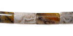 Rainbow Crazy Lace Agate Thin Pillow 16x8mm