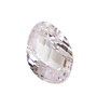 Crystal Clear Faceted Twisted Oval 15x17mm
