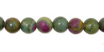 Fuchsite Ruby Round 9mm