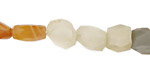 Moonstone (multi) Faceted Nuggets 10-13x8-10mm